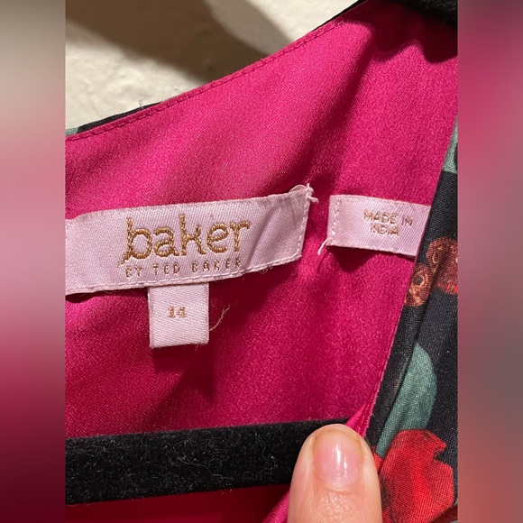 BAKER Girls Floral Formal Dress - Picture 2 of 9